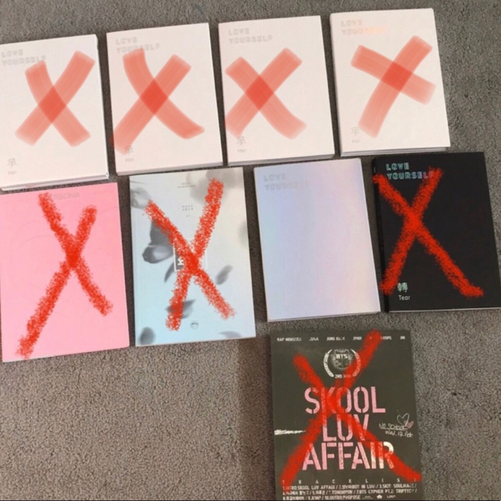 BTS Authentic Albums!